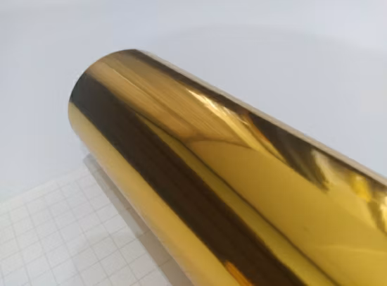 Glänzende, metallische, selbstklebende, farbige Vinylfolie für Haustiere
